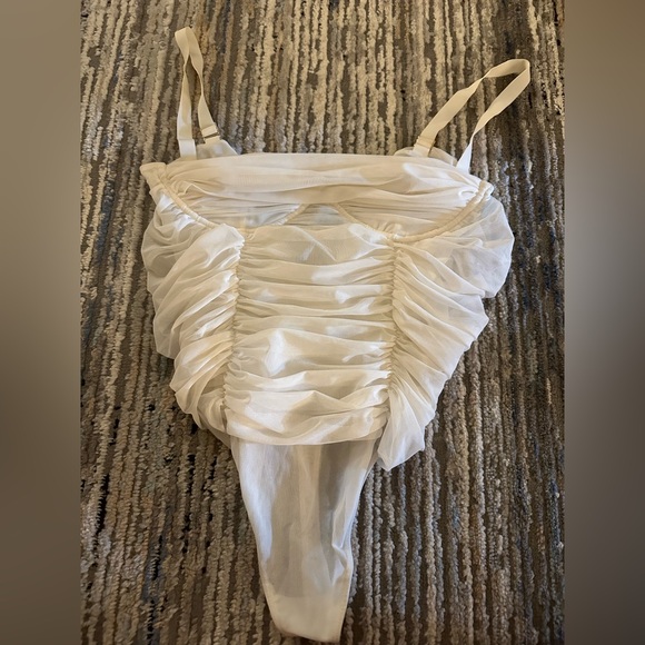 White Babaton Bodysuit - Picture 1 of 7